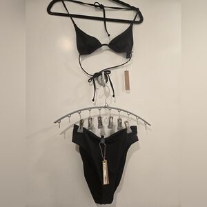 SKIMS Black Swimwear SET